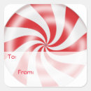 Search for peppermint stripes stickers Red