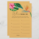 Search for tropical bridal shower games Elegant
