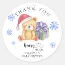 Search for winter thank you stickers Woodland