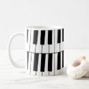 Search for for pianist mugs Black and white