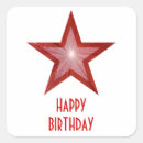 Search for birthday special stickers Red