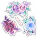 Search for blue white flowers stickers Purple