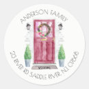 Search for change address stickers Modern