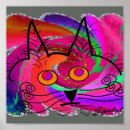 Search for abstract cat posters Whimsical