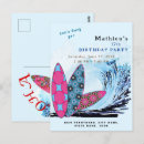 Search for surfboard birthday cards Beach