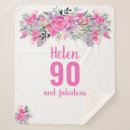 Search for 90th birthday blankets Script