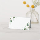Search for greenery place cards Eucalyptus leaves