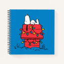 Search for holiday notebooks Snoopy