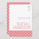 Search for grey coral save the dates Couple