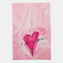 Search for pink heart tea towels Whimsical
