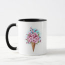 Search for pink ice cream mugs Waffle cone
