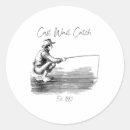 Search for casting stickers Fisherman