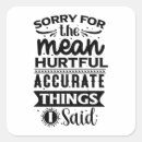 Search for witty stickers Typography