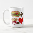 Search for burger and fries mugs Fast food