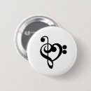Search for treble clef badges Heart