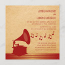 Search for non traditional wedding invitations Vintage