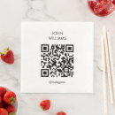 Search for qr code napkins Modern