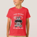 Search for fire truck kids tshirts Boy