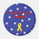 Search for troop support magnets Patriotic
