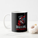 Search for red guitar mugs Rock and roll