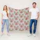 Search for cartoon reindeer blankets Rudolph