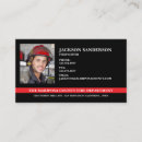 Search for fire department business cards Thin red line