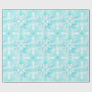 Search for icy blue wrapping paper Ice