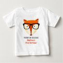 Search for funny first birthday baby shirts Animal