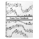 Search for musical notebooks Black and white