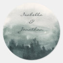 Search for landscape round stickers Watercolor