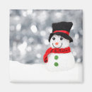 Search for happy snowman magnets Winter