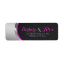 Search for silver metallic return address labels Shiny