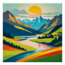 Search for mountain landscape posters Artistic