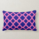 Search for hot pink and navy cushions Pattern
