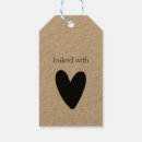 Search for baked with love gift tags Heart