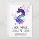 Search for winged dragon invitations Mythical