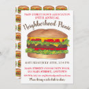 Search for hamburger party invitations Cookout
