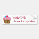 Search for cupcake bumper stickers Chocolate
