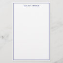 Search for blue stationery paper Simple
