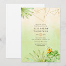 Search for exotic bridal shower invitations Green