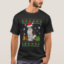 Search for ugly cat tshirts Santa