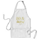 Search for 80th birthday aprons Funny