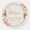 Search for geometric wedding stickers Pink