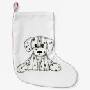 Search for dalmatian christmas stockings Dog