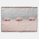 Search for silver glitter blankets Bokeh