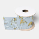 Search for blue and gold ribbon Vintage
