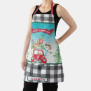 Search for vintage snowman aprons Merry christmas