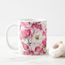 Search for magenta flowers mugs Watercolor