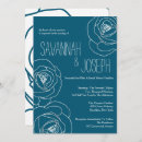 Search for dark teal wedding invitations Modern