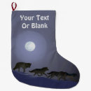 Search for wolves christmas stockings Nature